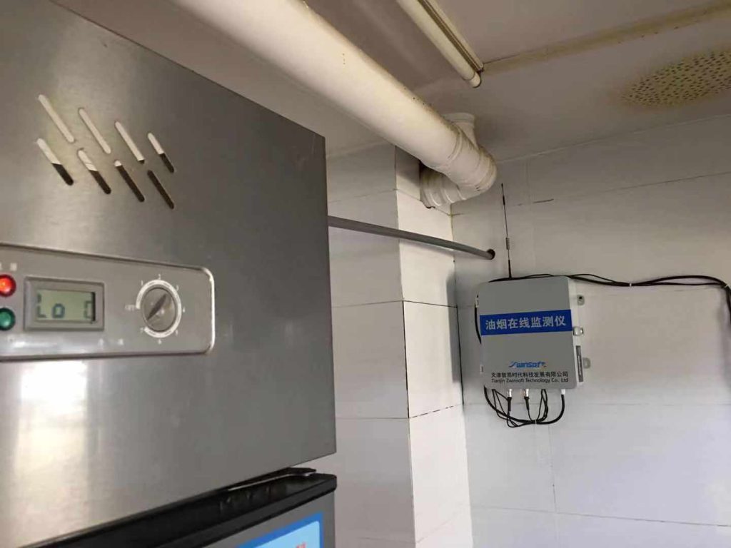 餐飲油煙監測項目案例