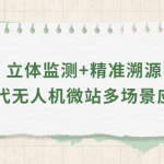 立體監測+精準溯源：智易時代無人機微站多場景應用案例