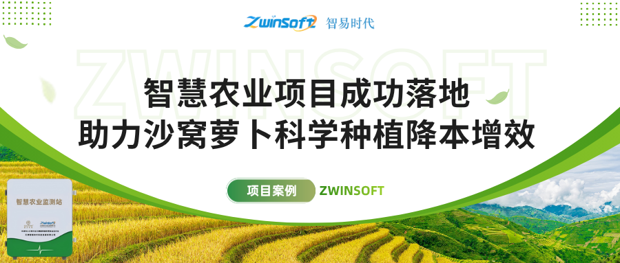 智易時代智慧農業項目成功落地，助力沙窩蘿卜科學種植降本增效！
